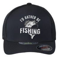 Funny Fishing Novelty Design Fish Lovers Flexfit Unipanel Trucker Cap