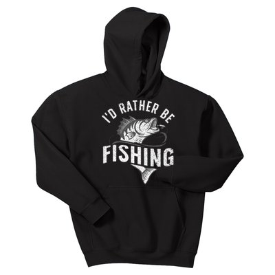 Funny Fishing Novelty Design Fish Lovers Kids Hoodie