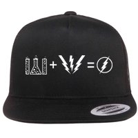 Flash Formula Nerd Geek Flat Bill Trucker Hat