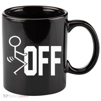 Funny Fuck Off Meme 11oz C Handle Ceramic Mug