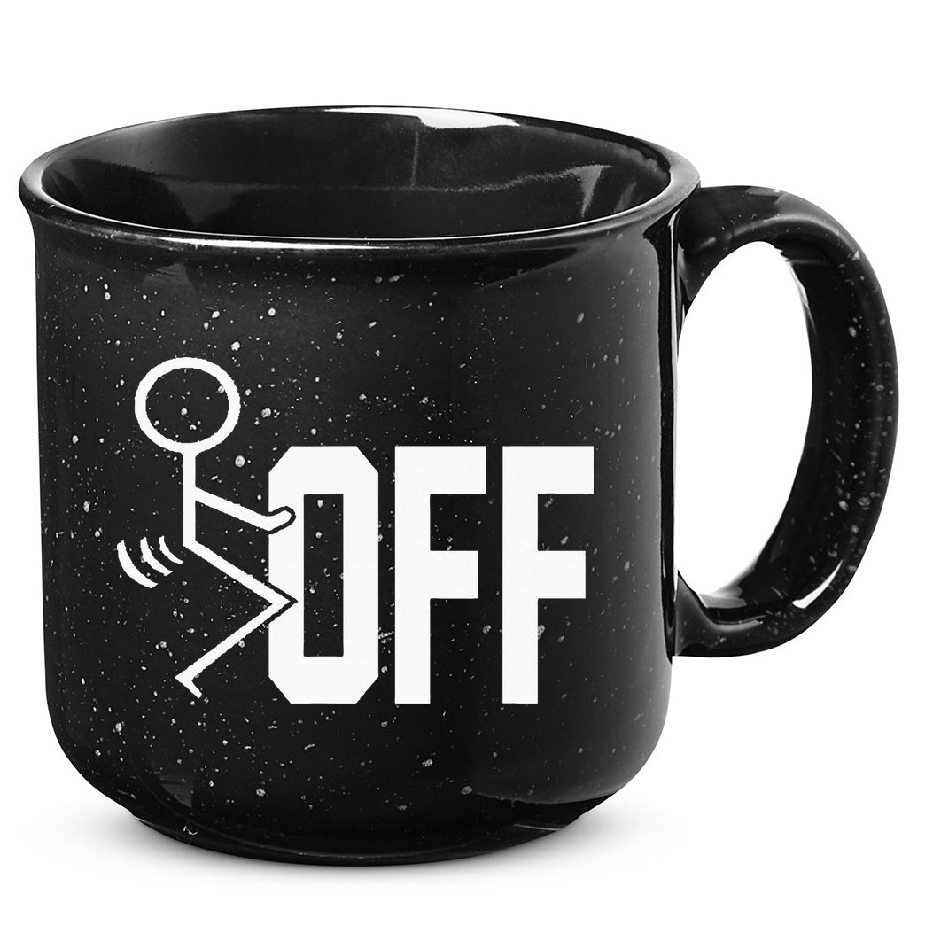 Funny Fuck Off Meme 15oz Campfire Ceramic Mug