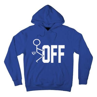 Funny Fuck Off Meme Tall Hoodie