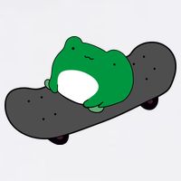 Funny Frog On Skateboard Cooling Performance Crew T-Shirt