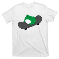 Funny Frog On Skateboard T-Shirt