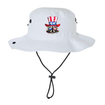 Funny Fourth Of July Fireworks Raccoon Legacy Cool Fit Booney Bucket Hat