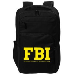 Fbi Federal Office For Investigation Officers Impact Tech Backpack