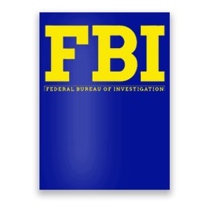 Fbi Federal Office For Investigation Officers Poster