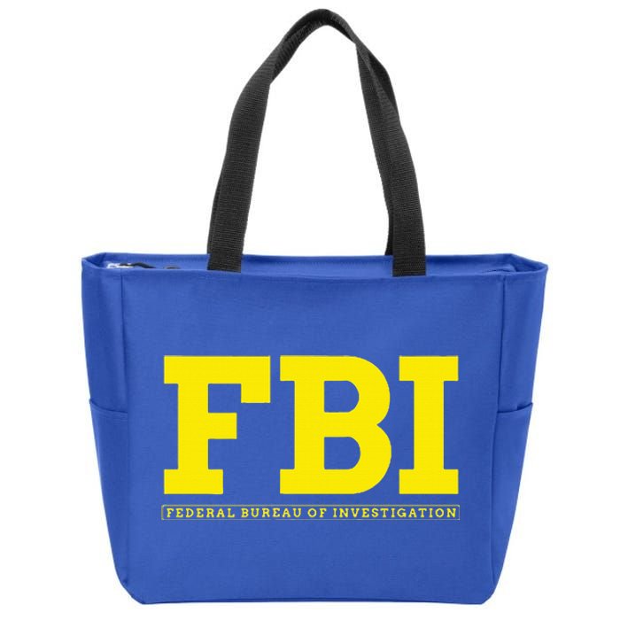 Fbi Federal Office For Investigation Officers Zip Tote Bag