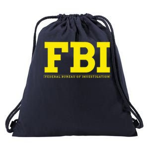 Fbi Federal Office For Investigation Officers Drawstring Bag