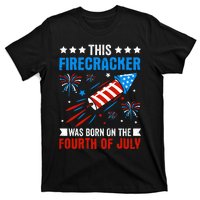 Firecracker Fourth Of July Celebration Graphic T-Shirt