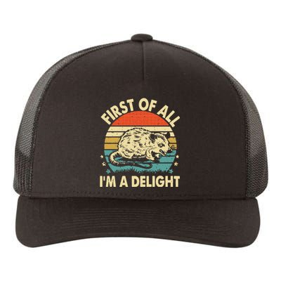 Funny First Of All IM A Delight Gift Yupoong Adult 5-Panel Trucker Hat