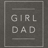 Funny Father Of Girlss Proud New Girlss Dad Daughter Fathers Day Cotton Canvas Backpack