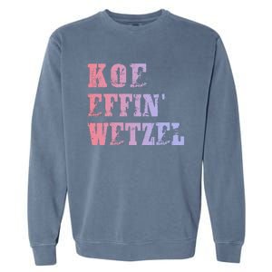 Funny Forklift Operator Design For Forklift Drive Garment-Dyed Sweatshirt