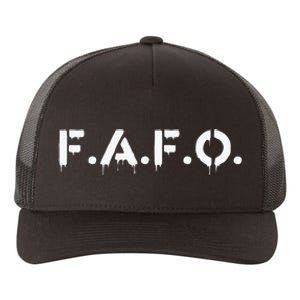 Fafo Find Out Funny Yupoong Adult 5-Panel Trucker Hat