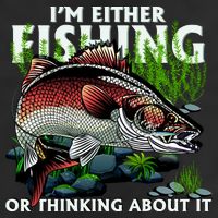 Funny Fishing Or Thinking About It Adult Drive Performance Visor