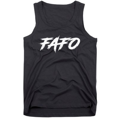 Fafo Find Out Tank Top