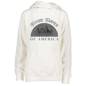 Future Farmer Of America Farmer Farm Boy Farm Girl Womens Funnel Neck Pullover Hood