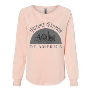 Future Farmer Of America Farmer Farm Boy Farm Girl Womens California Wash Sweatshirt