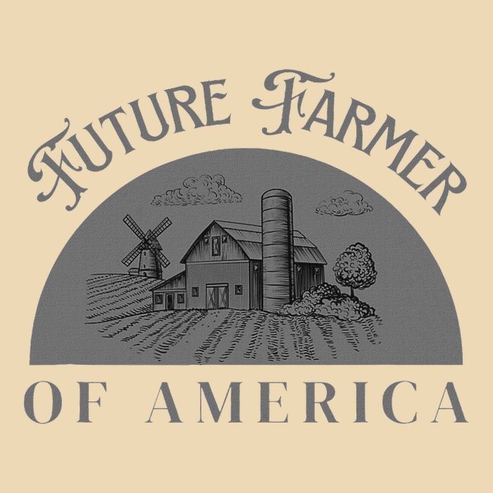 Future Farmer Of America Farmer Farm Boy Farm Girl Drawstring Bag
