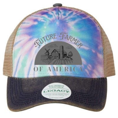 Future Farmer Of America Farmer Farm Boy Farm Girl Legacy Tie Dye Trucker Hat