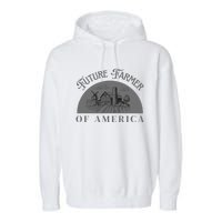 Future Farmer Of America Farmer Farm Boy Farm Girl Garment-Dyed Fleece Hoodie