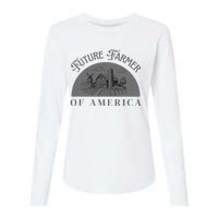 Future Farmer Of America Farmer Farm Boy Farm Girl Womens Cotton Relaxed Long Sleeve T-Shirt