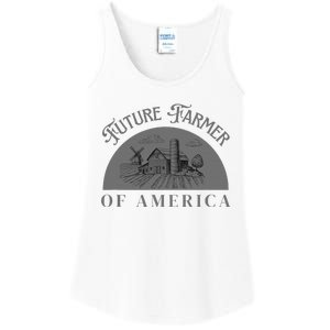 Future Farmer Of America Farmer Farm Boy Farm Girl Ladies Essential Tank