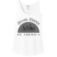 Future Farmer Of America Farmer Farm Boy Farm Girl Ladies Essential Tank