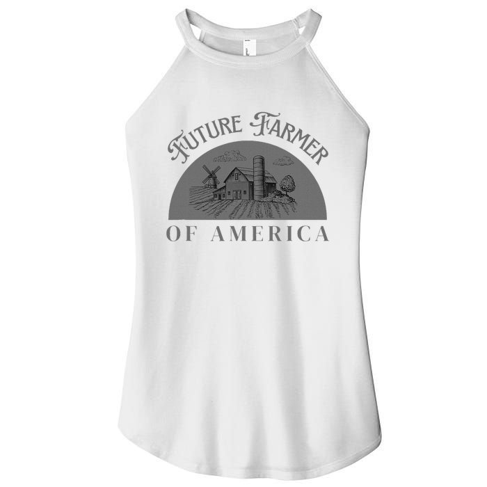 Future Farmer Of America Farmer Farm Boy Farm Girl Women's Perfect Tri Rocker Tank