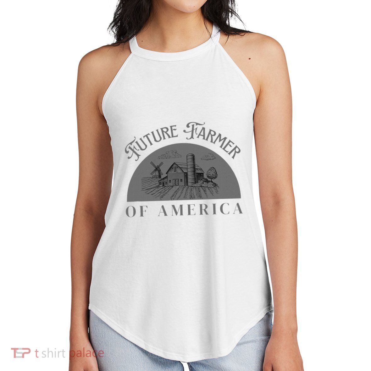 Future Farmer Of America Farmer Farm Boy Farm Girl Women's Perfect Tri Rocker Tank