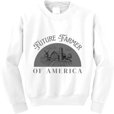 Future Farmer Of America Farmer Farm Boy Farm Girl Kids Sweatshirt