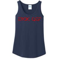 Funny Fuck Off Hidden Message Ladies Essential Tank