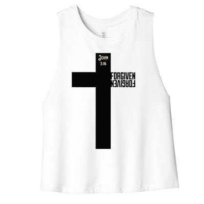 Forgiven Women's Racerback Cropped Tank