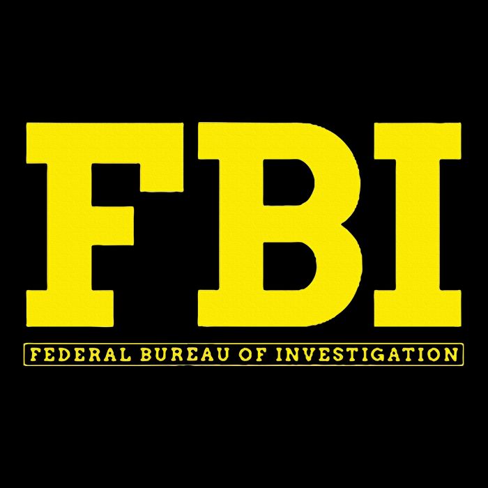 Fbi Federal Office For Investigation Officers Drawstring Bag