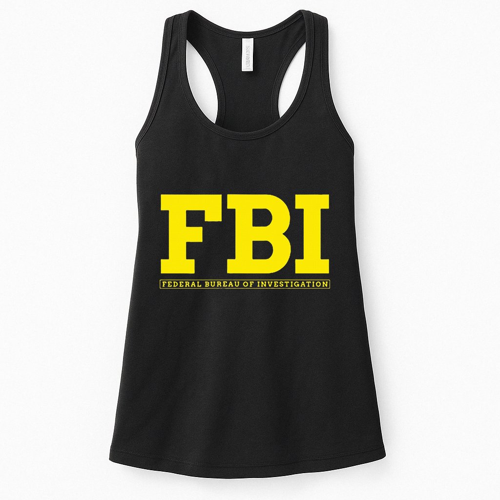 Fbi Federal Office For Investigation Officers Womens Tank Top