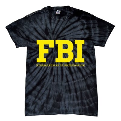 Fbi Federal Office For Investigation Officers Tie-Dye T-Shirt