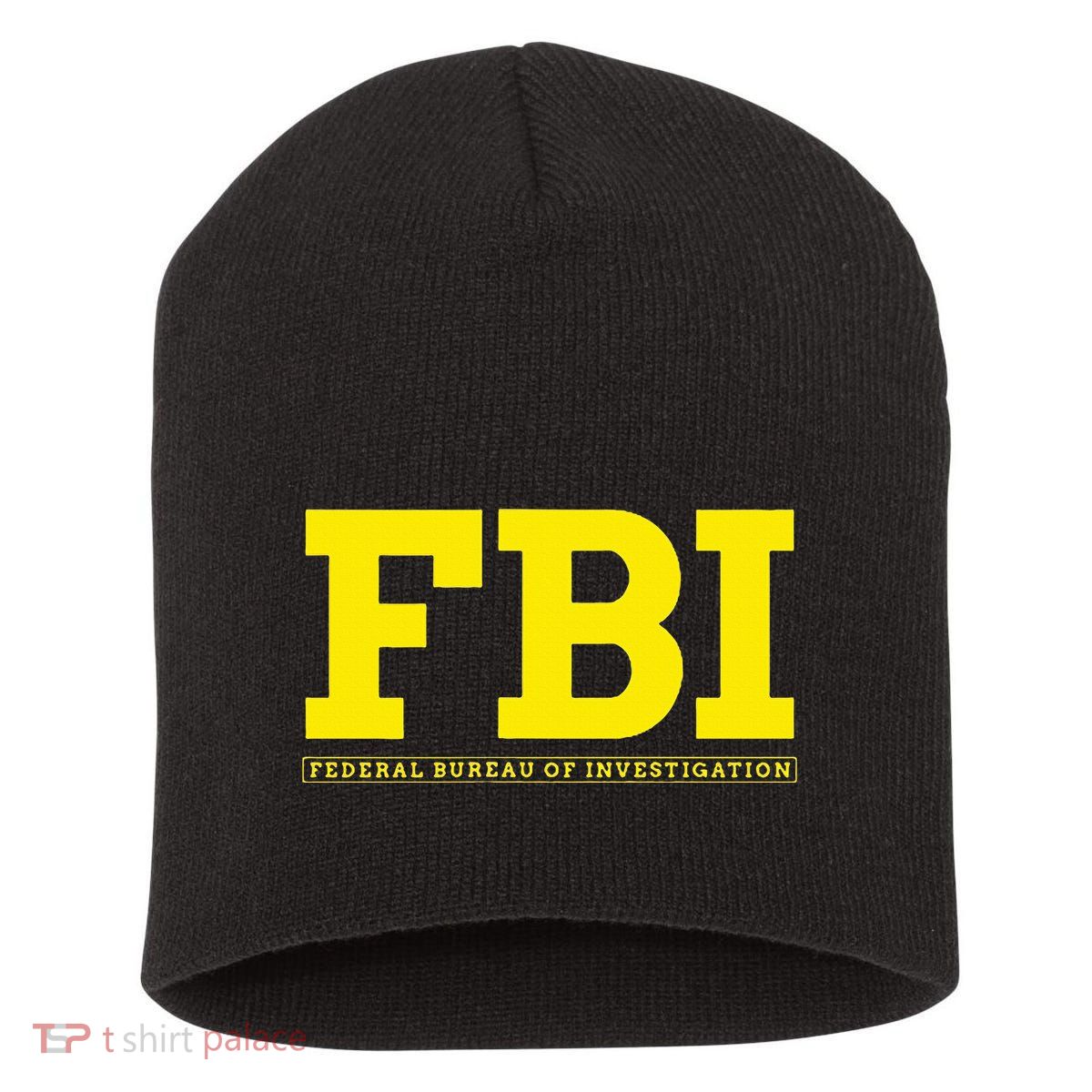 Fbi Federal Office For Investigation Officers Short Acrylic Beanie