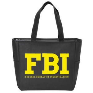 Fbi Federal Office For Investigation Officers Zip Tote Bag