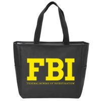 Fbi Federal Office For Investigation Officers Zip Tote Bag