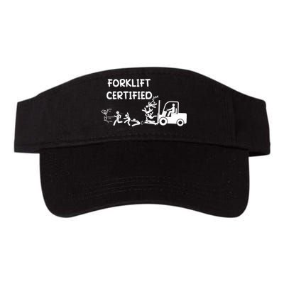 Funny Forklift Operator Forklift Certified Visor