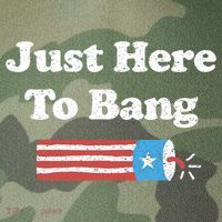 Funny Fourth Of July 4th Of July I'm Just Here To Bang Legacy Tie Dye Trucker Hat