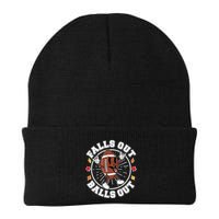 Funny Falls Out Balls Out Football Fall Season Sports Fan Beanie