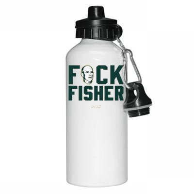 Fuck Fisher Oakland Baseball Fans Aluminum Water Bottle 