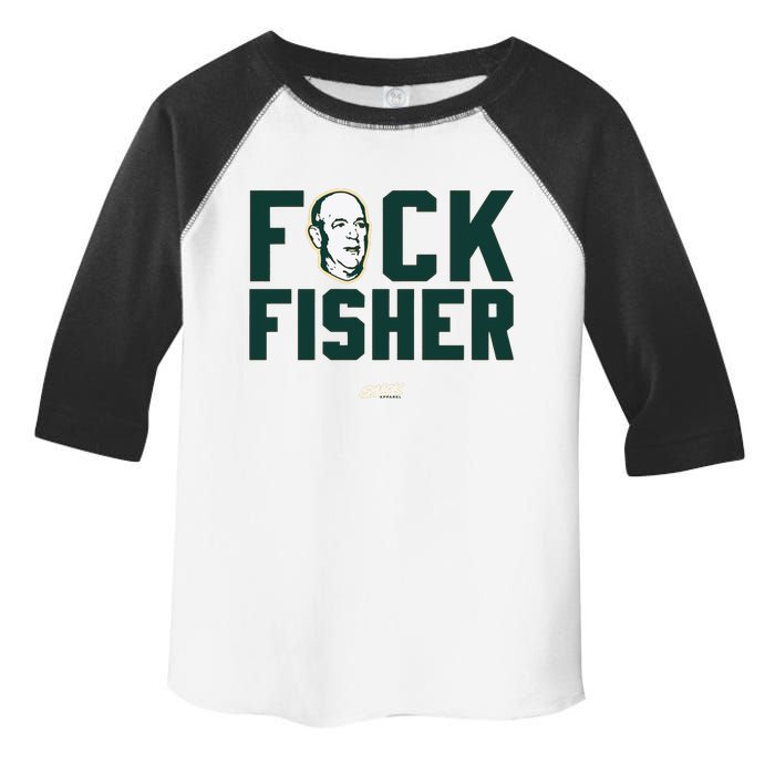 Fuck Fisher Oakland Baseball Fans Toddler Fine Jersey T-Shirt