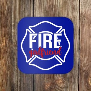 Fire Friend Of A Firefighter Friend Funny Gift Coaster