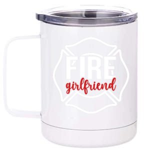 Fire Friend Of A Firefighter Friend Funny Gift 12 oz Stainless Steel Tumbler Cup