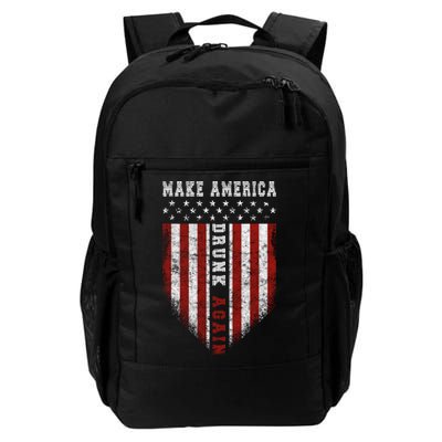 Funny Fourth Of July Gift Make America Drunk Again Great Gift Backpack