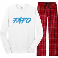 Fafo Find Out Long Sleeve Pajama Set