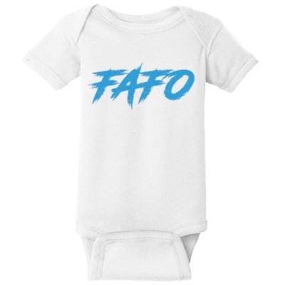 Fafo Find Out Baby Bodysuit