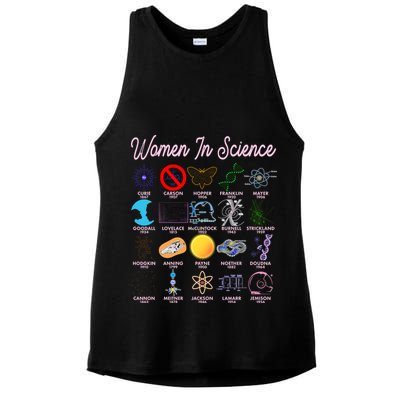Famous Females Of Science Ladies PosiCharge Tri-Blend Wicking Tank